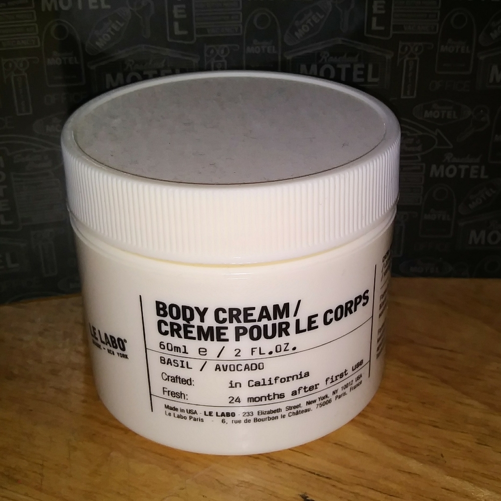 Le Labo Basil Avocado Body Cream